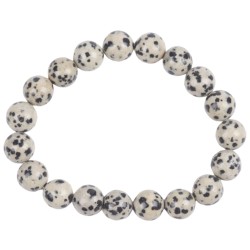 Edelsteen Armband Dalmatier Jaspis 10mm Kralen