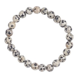 Edelsteen Armband Dalmatier Jaspis 8mm Kralen