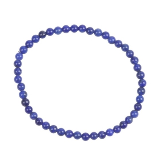 Edelsteen Armband Lapis Lazuli 4mm Kralen