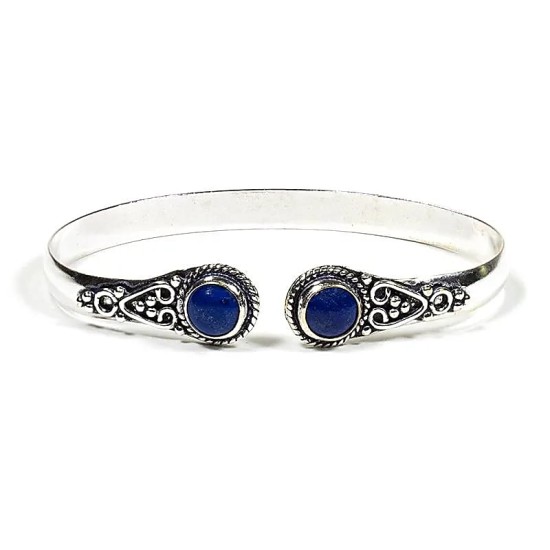 Edelsteen Armband Lapis Lazuli 6.5mm Kralen