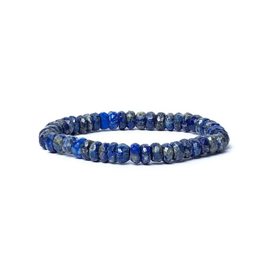 Edelsteen Armband Lapis Lazuli 8mm Facet