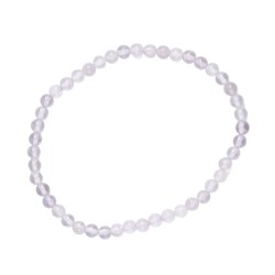 Edelsteen Armband Lavendel Kwarts 4mm Kralen