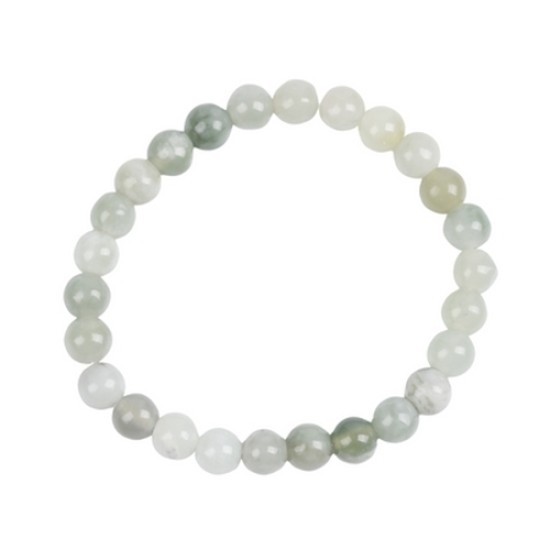 Edelsteen Armband Serpentijn - New Jade 8mm Kralen