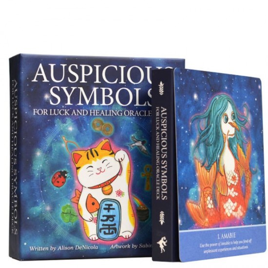 Auspicious Symbols For Luck And Healing Oracle Deck Alison DeNicola