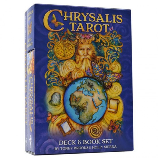 Chrysalis Tarot Deck And Book Set Holly Sierra, Tali Goodwin, Toney Brooks