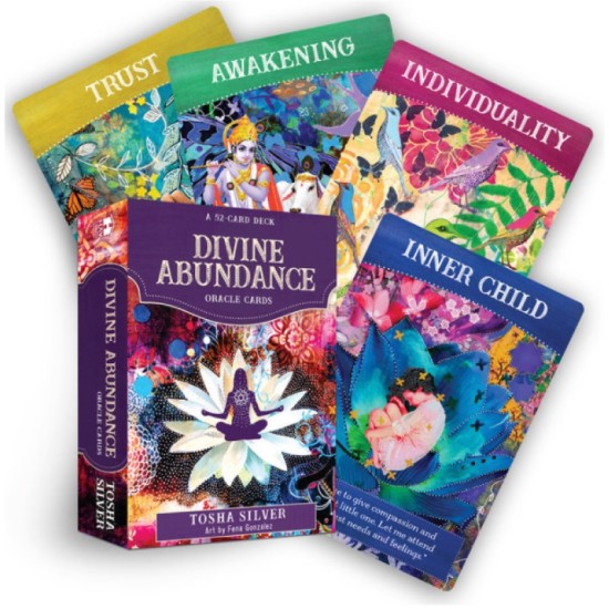 Divine Abundance Oracle Cards Tosha Silver