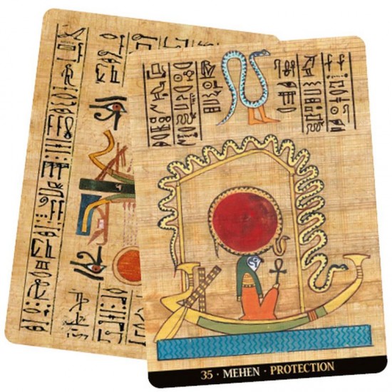 Egyptian Gods Oracle Cards Silvana Alasia Lo Scarabeo