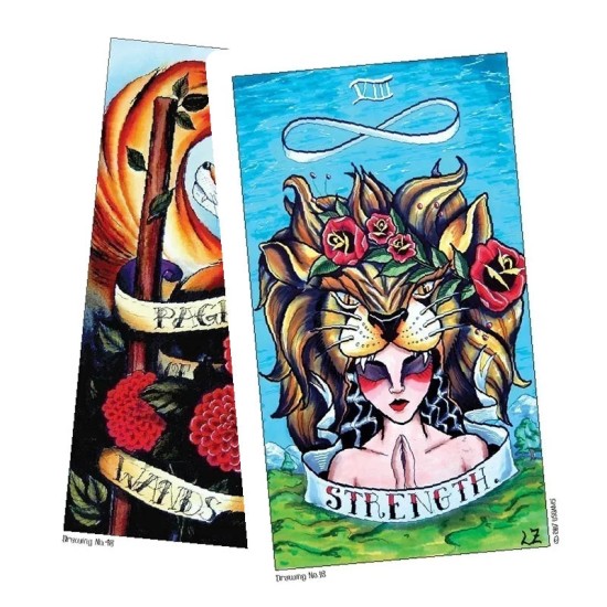 Eight Coins' Tattoo Tarot Lana Zellner