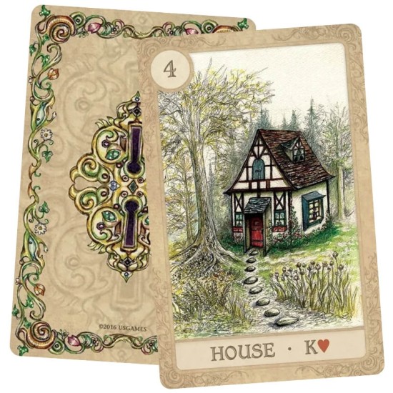 Fairy Tale Lenormand tin box Arwen Lynch