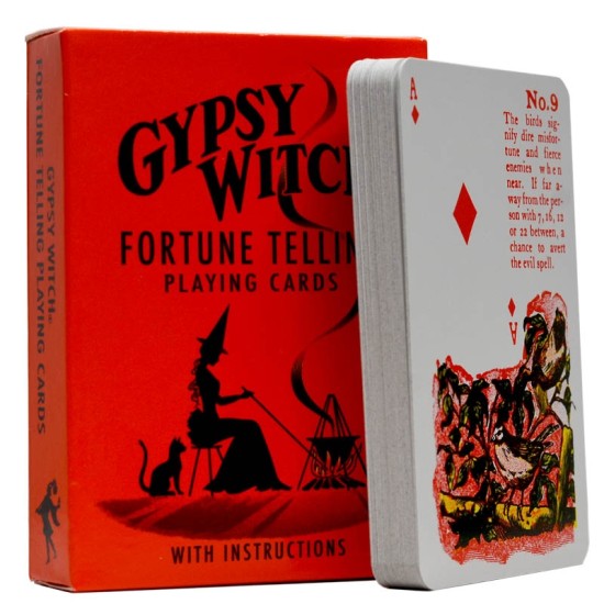 Gypsy Witch Fortune Telling Cards Deck & Book Set Fabio Vinago