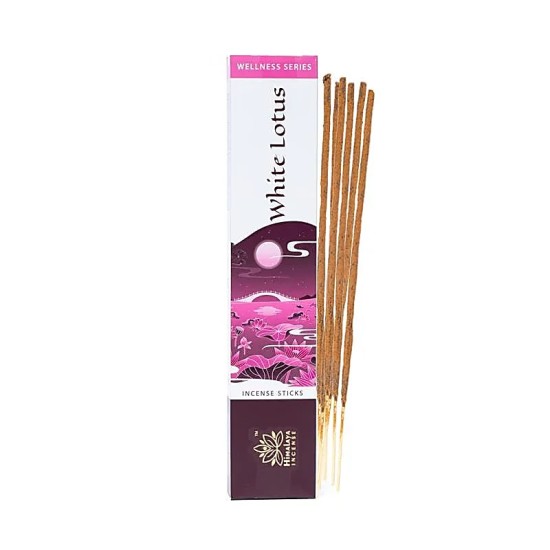 Himalaya Incense Witte Lotus Box 12x 15 gram