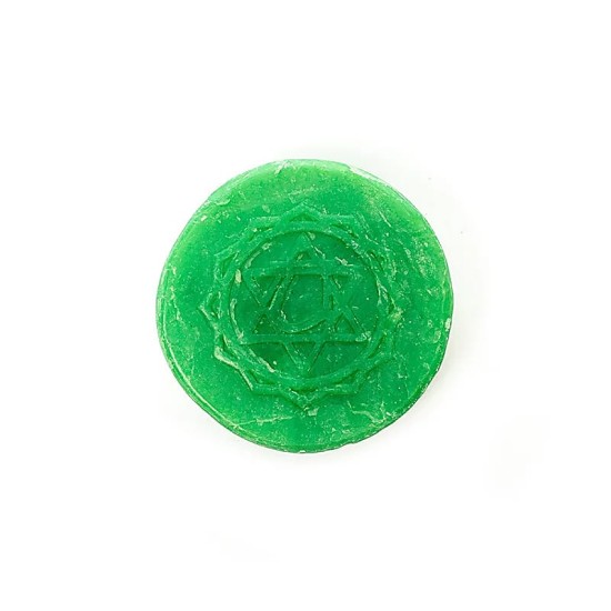 Holy Lama Zeep 4e Chakra In Palmblad 2x 100g