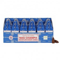 Backflow Nag Champa Wierookkegels 6 pakjes