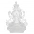 Boeddha van Compassie Chenresig Transparant Wit 12cm