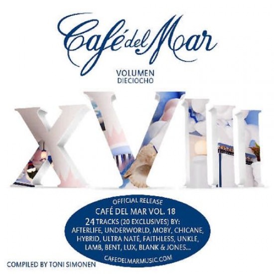 Cafe del Mar 18 - Volumen Dieciocho XVIII (2CDs)