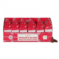 Dragon Blood Backflow Wierookkegels 6 pakjes