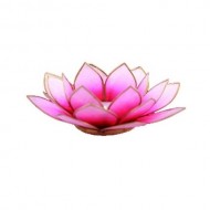 Lotus Capiz Sfeerlicht Roze-Lichtroze Goud
