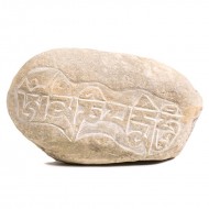 Mani steen Om Mani Padme Hum 12.5 cm