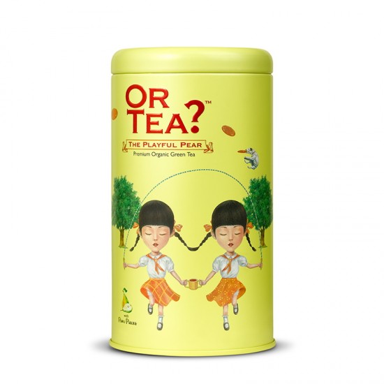 Or Tea? The Playful Pear Groene Thee Blik 85 gram