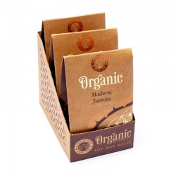 Organic Goodness Smeltkaarsjes Madurai Jasmijn Set 3x 40 gram