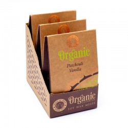 Organic Goodness Smeltkaarsjes Patchouli Vanille Set 3x 40 gram