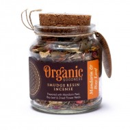 Organic Goodness Smudge Kruid Mandarijn - Laurierblad 2 potjes 80 gram