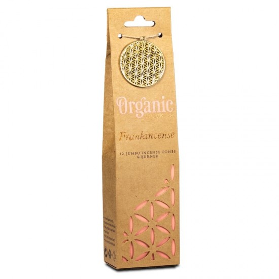 Organic Goodness Wierookkegels Frankincense Box 12 Zakjes