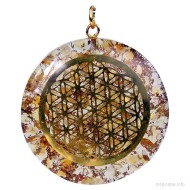 Orgonite Hanger Flower Of Life Citrien