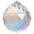 Regenboogkristal bol parelmoer 4 cm set 3 stuks
