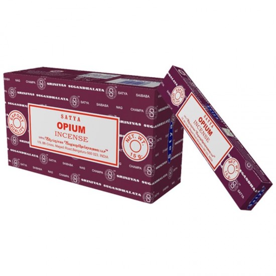 Satya Opium Wierook Box 12 pakjes