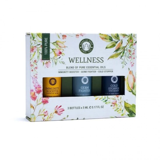 Song of India Aromatherapie Box Wellness 3x 5ml Etherische Olie