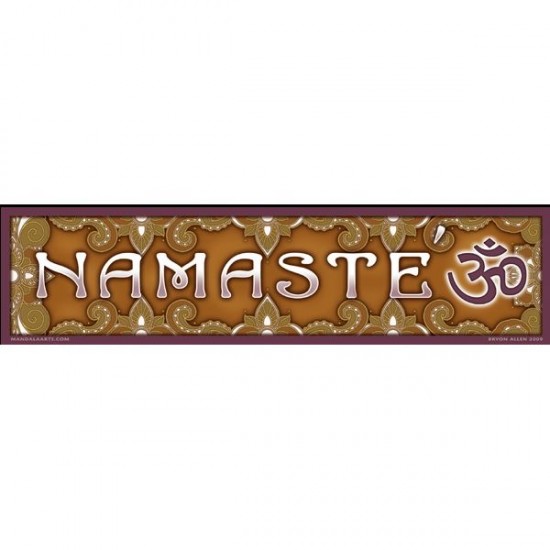 Sticker Namaste 3 stuks