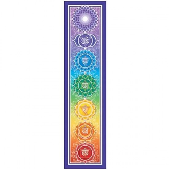 Sticker Rainbow Chakra 3 stuks