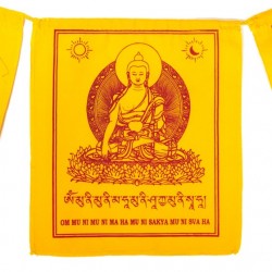 Tibetaanse Gebedsvlaggen Shakyamuni Boeddha