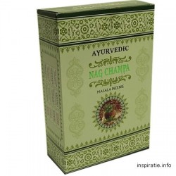 Ayurvedische Masala Nag Champa Wierook Box 12 pakjes