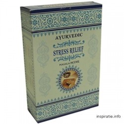 Ayurvedische Masala Stress Relief Wierook Box 12 pakjes