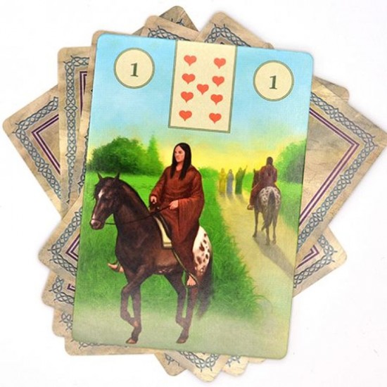 Pagan Lenormand Oracle Cards Lo Scarabeo