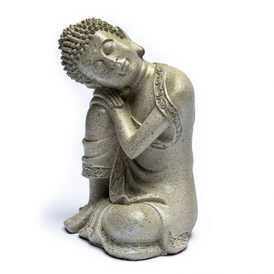Boeddha Rustend 19,5cm