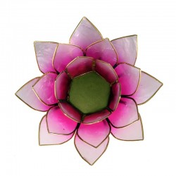 Lotus Capiz Sfeerlicht Roze-Lichtroze Goud