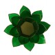Lotus Capiz Sfeerlicht Groen 4e Chakra Goud