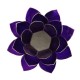 Lotus Capiz Sfeerlicht Violet 7e Chakra Zilver