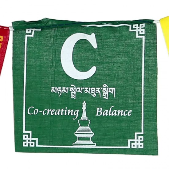 Tibetaanse Gebedsvlaggen Peace Set 3 stuks
