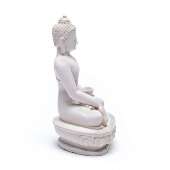 Shakyamuni Boeddha Wit 15cm