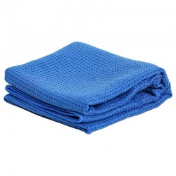 Yoga Handdoek Siliconen Antislip Blauw 183x65cm