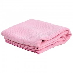 Yoga Handdoek Siliconen Antislip Roze 183x65cm