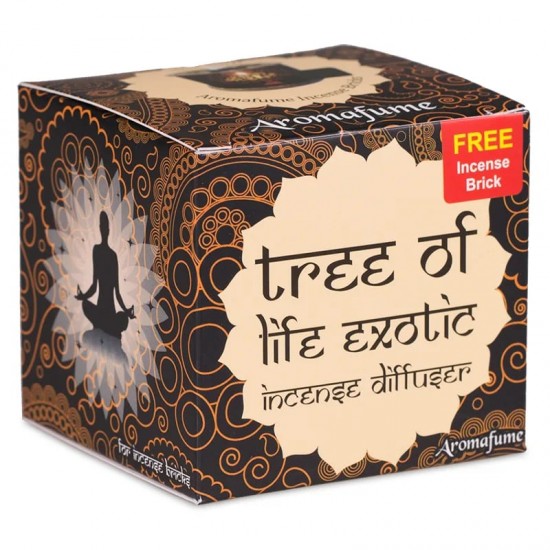 Aromafume Exotic Incense Diffuser Tree of Life Set 2 stuks