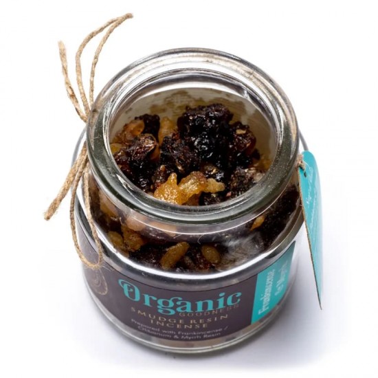 Organic Goodness Smudge Kruid Frankincense - Mirre 2 potjes 80 gram