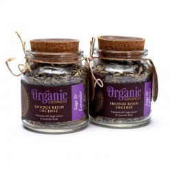 Organic Goodness Smudge Kruid Salie - Lavendel 2 potjes 80 gram