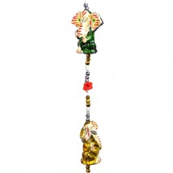 Decoratieve slinger Ganesha 88cm Set 3 stuks