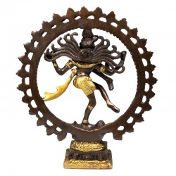 Shiva Nataraj 2-Kleurig 27cm